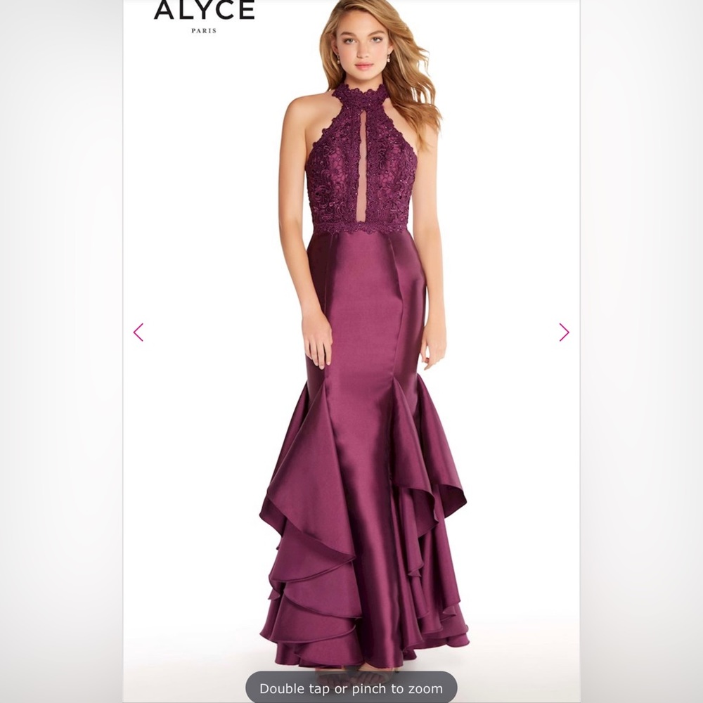 ALYCE PARIS EVENING GOWN- STYLE #60058